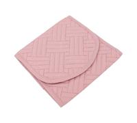 ZJchao Étui de Voyage Pliable pour Bijoux, Compartiments Multiples pour Accessoires, avec Attaches pour Bagues et Pochettes pour Boucles D'oreilles, Rose