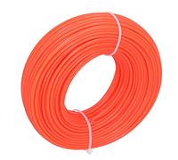 ZJchao Ficelle Ronde en Nylon de 50m, 2.4mm, pour -Herbe, Remplacement de Ligne de Désherbage