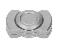 ZJchao Fidget Slider Toy Metal Stress Relief Slider pour anxiété TDAH Ajouter Une Conception Ergonomique Portable avec Une Taille Compacte 3,9 X 2,4 X 1,4 Cm (Silver)