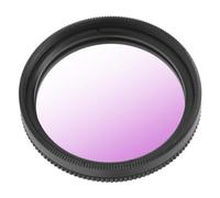 ZJchao Filtre d'objectif, Filtre ND avec Filtres à Crise de Gradient de 37 Mm Haute Performance pour la Caméra (Dégradé Violet)