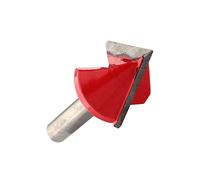 ZJchao Fraise CNC, Fraise à Rainurer en V, à Rainurer 6x22mm, Routeur CNC à 60 Degrés, Tige de 6mm, Mèche à Rainure en V pour Fraiseuse