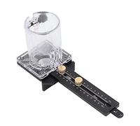 ZJchao Gabarit de Coupe de Cercle de Routeur, Gabarit de Coupe de Cercle CNC Broche de 8 Mm Trous de Clous de 2,5 Mm Coupe-Cercle Routeur de Fraisage Base de Fente de , pour à Bois de Coupe-bordure