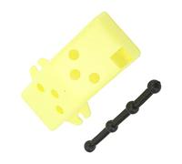 ZJchao Garde à la Lame de Tarif de Glace, Couverture pour la Pêche d'hiver Ice Foret à Glace Tarière Protecteur Protecteur Accessoires Pêche pour Accessoires Main (S)