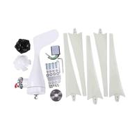 ZJchao Générateur de Vent, Kit de Générateur d'éolienne 24 V 800 W 5 Pales de Type S Minitype Kit d'éolienne à énergie Claire pour Un Usage Domestique avec Contrôleur de Chargeur pour la Maison