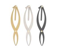 ZJchao Golden Ratio Tattoo Position Rulers, Règle Permanente des Sourcils, Acier Inoxydable avec Finition Satinée, Outils de Mise en Forme des Sourcils Portables pour les Sourcils