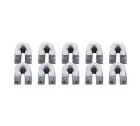 ZJchao Gouchons à Oeillets pour 25-2 Head de la Trimmer AutoCut 4002 713 8300 8301 Pièces de Remplacement 10pcs Les Manches en Aluminium en Aluminium Conviennent à 25-2 252 30-2 302