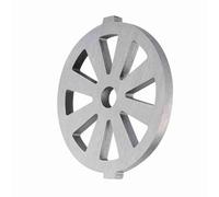 ZJchao Hachoir à Viande à Trou de 7 Mm, Hachoir à Viande, Broyeur à Plaque, Couteau à Disque, Trou de 7 Mm