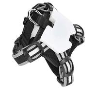 ZJchao Harnais Léger pour Chien, Sangle de Poitrine pour Chien avec Chargement USB avec Bande Réfléchissante Réglable, Harnais pour LED, Lumières pour la Marche Nocturne pour Chiot, sécurité (XL)