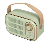 ZJchao Haut-Parleur sans Fil Portable avec Son Stéréo à 360 Degrés avec Puce HiFi BT 5.0, pour la Maison, Les Voyages et L'extérieur (Green)