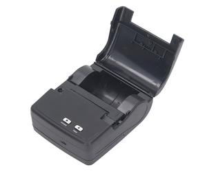 ZJchao Imprimante de Reçus Compacte et Portable de 58 Mm, Imprimante Matricielle Portable pour des Scénarios D'application Polyvalents avec Une Excellente (Prise UE)