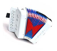 ZJchao Instrument d'Accordéon, à la Mode et Exquis pour Les Enfants Lors de Fêtes d'anniversaire et de Réunions de Famille pour Enfants Accordéon adapté à la Pratique de la Salle de Musique, Scène