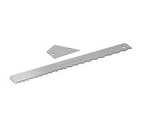 ZJchao Jauge de Hauteur de Corde de Guitare, Kit d'outils de Guitare, Règle de Manche de en Acier Inoxydable, Outil Luthier, Ensemble de Manche de, Frette Droite Crantée pour Basse Mandoline