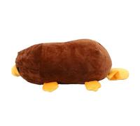 ZJchao Jouet en Peluche Bec de Canard, Grand Oreiller en Peluche Doux avec Un Design Réaliste et Rembourrage en Coton pour Enfants et Adultes, Décoration D'intérieur (Brown)