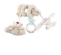 ZJchao Jouets de Poussette, Jouet de Siège de bébé Enfant Ours Lapin Spirale Enveloppant Autour de de Contraste pour Nourrissons Spirale Enveloppant Autour de pour Berceau Lit Berceau