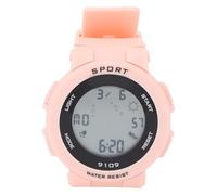 ZJchao Kids à la Montre étanche à la Montre à Eau Watch Swim Watch pour Les Filles des Garçons avec Une Alarme Lumineuse 12 / 24h Day Day WR50M Strap DE RÉSBILLE APPRONCHE (Rose Clair)