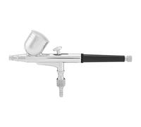 ZJchao Kit D'aérographe à Double Action, Pistolet à Peinture, avec Système de sécurité de Verrouillage à Gâchette, Buse de 0,2 Mm, 0,3 Mm, 0,5 Mm, pour œuvres D'Art, Manucure, (0,2 mm)