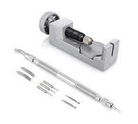 ZJchao Kit de Réparation de Montre 9 Pièces, Poussoir de Goupille de Retrait de Bracelet de Montre, Outil de Liaison de Bracelet de avec 9 Outils pour Le Remplacement de la