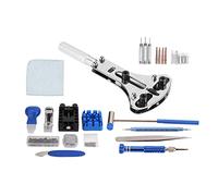 ZJchao Kit de Réparation de Montres, Outils Professionnels de Réglage, Ensemble D'outils de Barre à Ressort Portable avec Sac de Rangement pour Collectionneurs D'horlogers