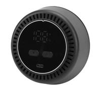 ZJchao Kit Électronique pour Cocktails Fumés, Machine à Fumée Rechargeable pour Whisky avec 6 Copeaux de Bois Aromatisés