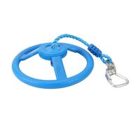 ZJchao Kits de Tyrolienne pour Arrière-Cour, Roue Rotative de Gymnase pour Les Jeunes, Jeu de Roues de Gymnatage Swingboard Swing Swing Swing Singe, Favorise la capacité Sportive pour