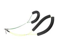 ZJchao Laisse de Chien, Laisse pour Les Grands Chiens Qui Tirent la Boucle de Toilettage de Compagnie de Compagnie de Toilettage Réglable en (Jaune + Vert)