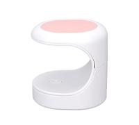 ZJchao Lampe à Ongles à LED, Gel Nail Light Séchage Rapide 16W Mini Lampe de Guérison des Ongles pour un Seul Rose