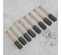 ZJchao Lot de 100 Balais de Charbon pour Moteur, Kit de Remplacement pour Machine à Coudre Domestique, Surjeteuse, avec Graphite et Fil de Cuivre de Haute qualité