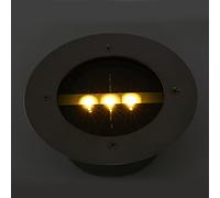 ZJchao Lumières Souterraines à LED à énergie Solaire pour l'éclairage Extérieur de Terrasse de Jardin de Voie