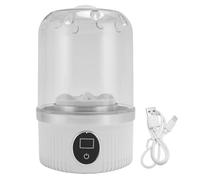 ZJchao Machine à Laver Portable, Mini Lave-linge Rechargeable sans Fil 1000 Tr/min avec Charge Rapide, pour Sous-vêtements Chaussettes Usage Domestique Voyage Blanc