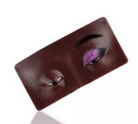 ZJchao Makeup Practice Board 3D Face Skin Model for Eyeshadow Eyeliner Eyebrow Lash Mapping Training Traine (BLACK)