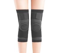 ZJchao Manche du Genou, 1 Paire de Genoux de Compression Gentille de Genou pour Hommes Contrepoids pour Femmes pour les Genoux pour Douleurs au pour Courir, Basket-ball, Volley-ball, Haltérophilie,