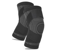 ZJchao Manche du Genou, 1 Paire de Genoux de Compression Gentille de Genou pour Hommes Contrepoids pour Femmes pour les Genoux pour Douleurs au pour Courir, Basket-ball, Volley-ball, Haltérophilie,