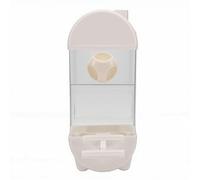ZJchao Mangeoire Automatique pour Oiseaux, Distributeur Transparent par gravité, capacité de 800 ML, Conception Anti-Renversement pour Oiseaux de Petite et Moyenne Taille (perruches, (800 ML)