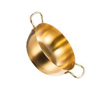 ZJchao Marmite à Ramen à Double Poignée en Acier Inoxydable pour Tables de Cuisson à Induction, Marmite à Nouilles à Chauffage Rapide, à Soupe de Grande capacité pour Faire Bouillir des Ramen, des