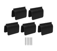 ZJchao Marqueur de Sortie pour Cloison Sèche, ABS, Acier Inoxydable Marqueur de Sortie pour Cloison Sèche Outil de Marquage de Trou de Serrure Outil de Découpe pour Cloison Sèche Avec (BLACK)