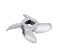 ZJchao Mélangeur Remplacement du Remplacement de la Lame du Hachoir à Viande en Acier Inoxydable Compatible avec le Couteau Hachoir 32# pour un Broyage sans Effort (32#)