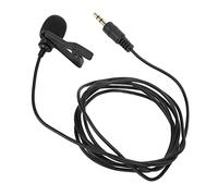 ZJchao Microphone Lavalier avec Réduction du Bruit pour Un Streaming Clair et Un Enregistrement en Direct, Conception Compacte à Clipser pour Une Large compatibilité