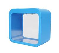 ZJchao Mini Aquarium LED du Réservoir de Poisson avec Une Lumière de Couleur Auto-Changement pour la Décoration de Bureau à Domicile Betta Betta Fish Trou avec Un Trou d'alimentation