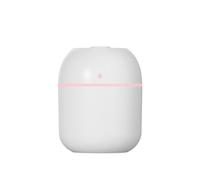 ZJchao Mini Humidificateur de Voiture, Brume Fine, Fonctionnement Silencieux, Grande capacité de 220 Ml, pour Maison, Bureau, Chambre à Coucher (Goutte d'eau 220 blanc USB)