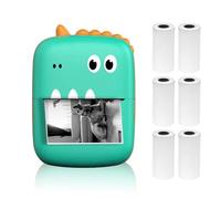 ZJchao Mini Imprimante Thermique Portable Sticker Maker Photo Printing pour Les étudiants iOS Professionals Vert (2)