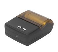 ZJchao Mini Imprimante Thermique Portative D'imprimante de Machine 80MM 203dpi Ca sans Encre avec L' Thermique de Ligne pour Le Voyage de Travail à la Maison (Prise UE)