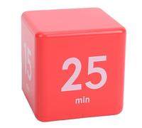 ZJchao Minuterie Cube 5 15 25 45 Minutes, Compte à Rebours, Minuterie de productivité, en Forme de Cube avec Intervalles Prédéfinis, Alertes Sonores pour la Gestion du T