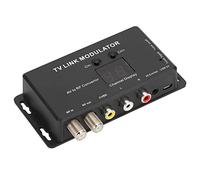 ZJchao Modulateur, Adaptateur d'Extension IR TM70 UHF TV Link Modulateur AV vers Convertisseur Extension IR avec Câble USB Câble de Réception pour PC Portable TV STB VHS VCR Caméra DVD