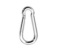 ZJchao Mousqueton Robuste, Mousquetons Robustes, Connecteur de Boucle de sécurité à Maillons Rapides, pour Hamac, Clés, Balançoire, Camping, Pêche, Randonnée, Voyage