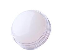 ZJchao Nail Stamper Silicone Transparent French Nail Design Stamp Facile à Nettoyer pour les Artistes de Ongles Professionnels Rose Blanc de 4,2 Cm de Diamètre (white)