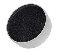 ZJchao Nettoyer éponge de Maquillage, Réutilisable Rapide Brush Dry Makeup Brush Cleaner Padp Makeup Brusher Cleaner Mat Black Activé de Carbone Activé Sponge Boîte à Voyager