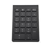 ZJchao Numpad, pavé de Numéro sans Fil avec 22 Touches Numéro Noir Clavier pour OS X PC