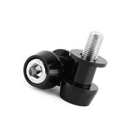 ZJchao Oscillant S 950 Support de Curseur de Bobine de Bras Oscillant en Alliage d'aluminium CNC pour Moto - 10 Mm, Bobines Rouges pour 250, ER6, Z 250, ER6F - Installation Facile et Ajustement