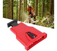 ZJchao Outil d'Affûtage de Chaîne, Affûteur de Dents électrique - Outil de Meulage Rapide pour Un Affûtage Rapide de la Chaîne, Affûteur Portable, de Travail du Bois Facile à Utiliser (Rouge)