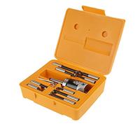 ZJchao Outil d'alésage de Cylindre 1 Ensemble, Outils de Fraisage MT2 M10 F1-12 Tête d'alésage de 50 Mm, Aléseuse de Ligne avec 9 Barres ' de 12 Mm, Accessoires de Fraiseuse